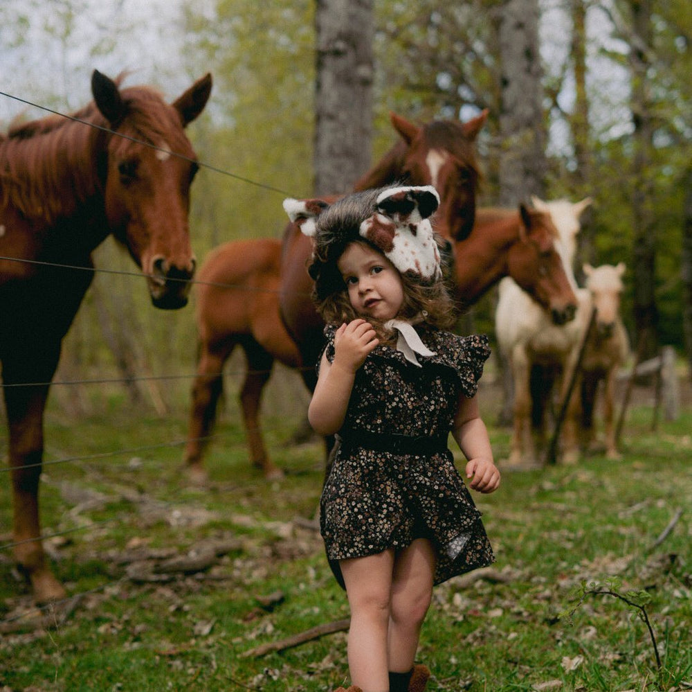 Horse Bonnet - Faux Fur