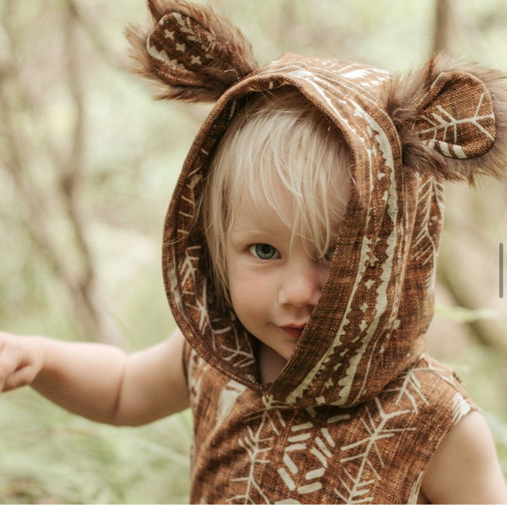 Aztec Bear Romper