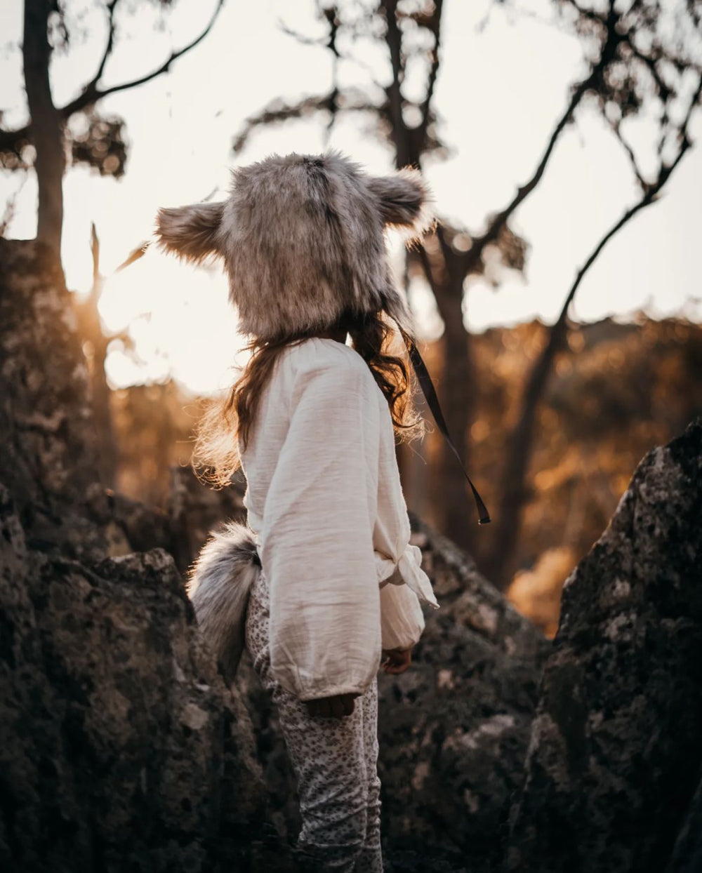 Wolf & the Wildling オオカミボンネット&しっぽセット Wolf & the Wildling オオカミボンネット&しっぽセット コレクション