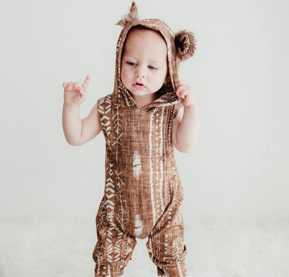 
                  
                    Aztec Bear Romper
                  
                