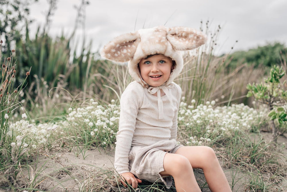 
                  
                    Fawn Bonnet
                  
                