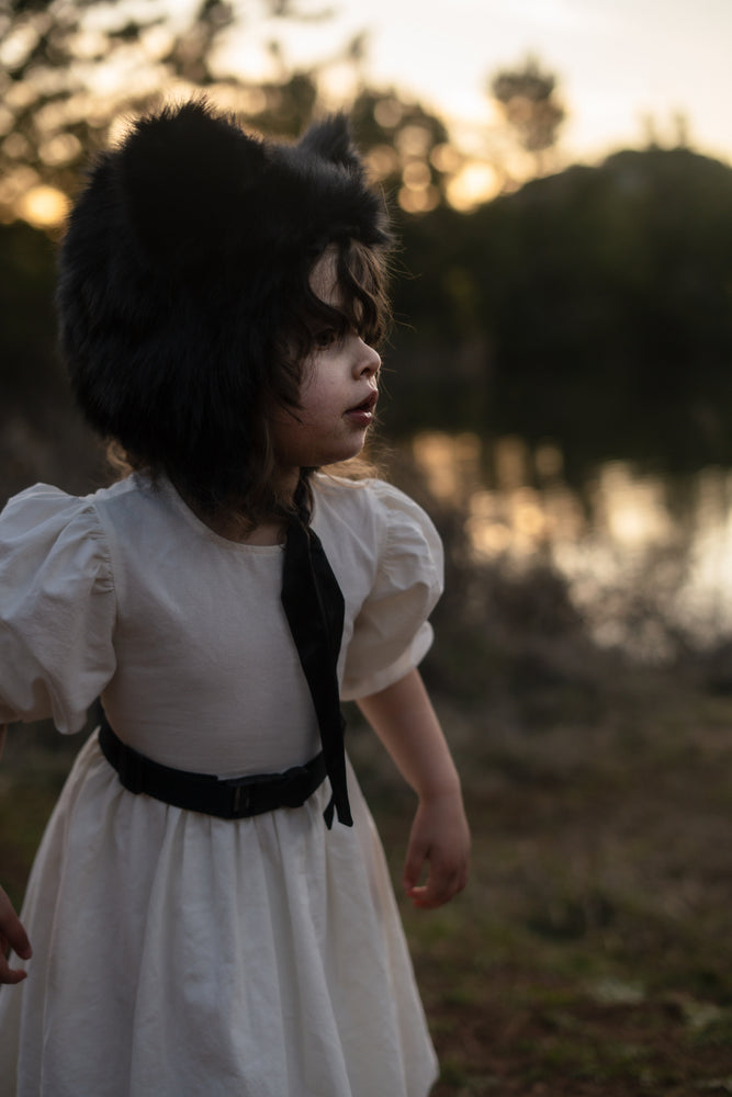
                  
                    Black Cat Bonnet - Faux fur
                  
                