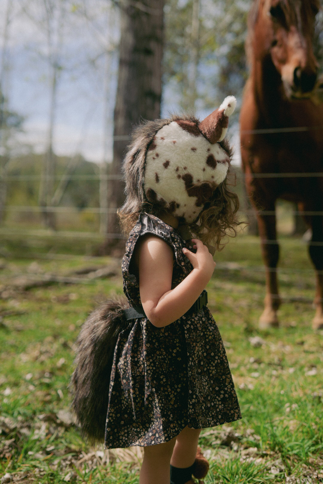 
                  
                    Horse Bonnet - Faux Fur
                  
                