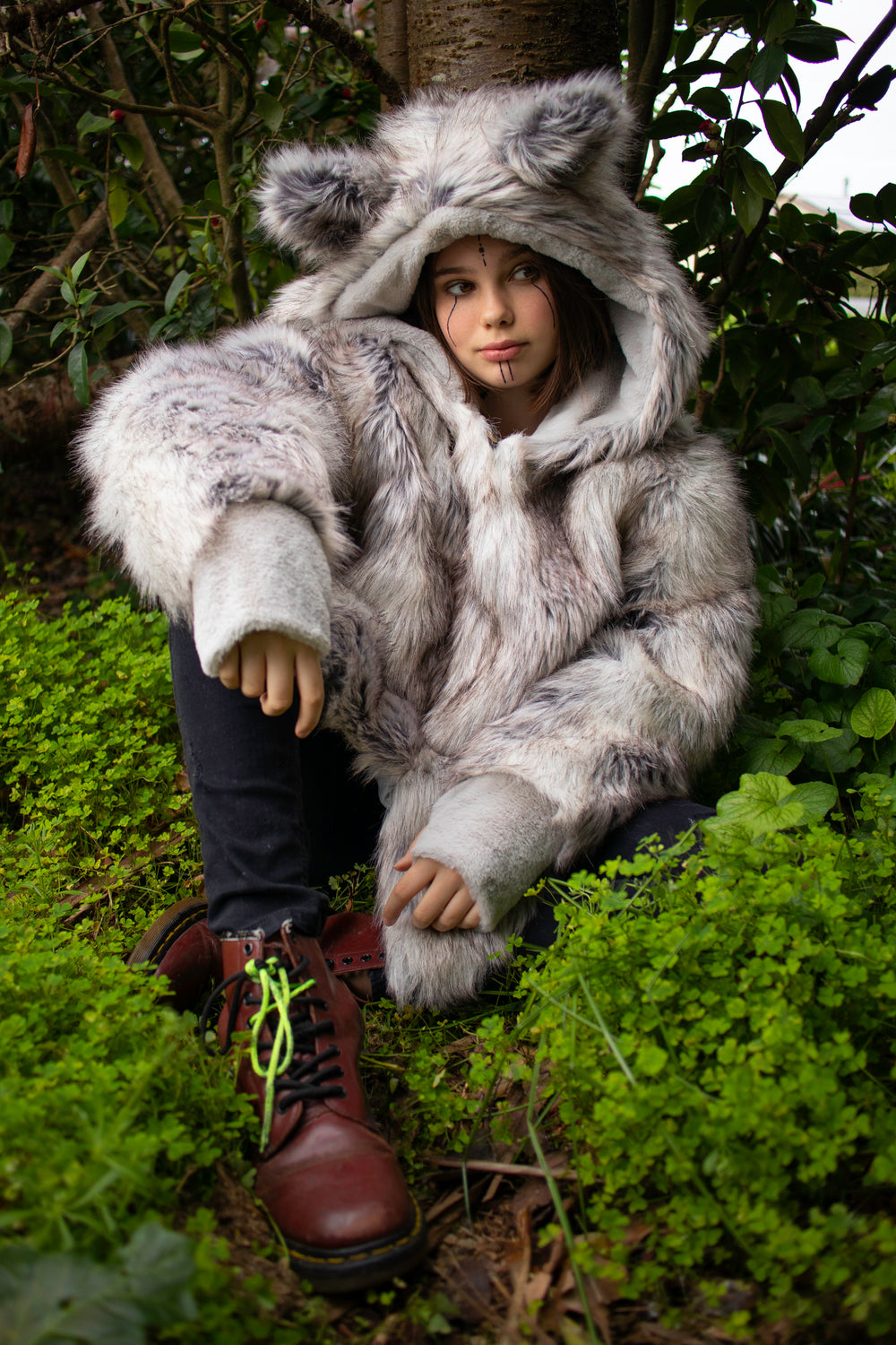 Adult Wolf Coat - Faux Fur – Wolf & The Wildling