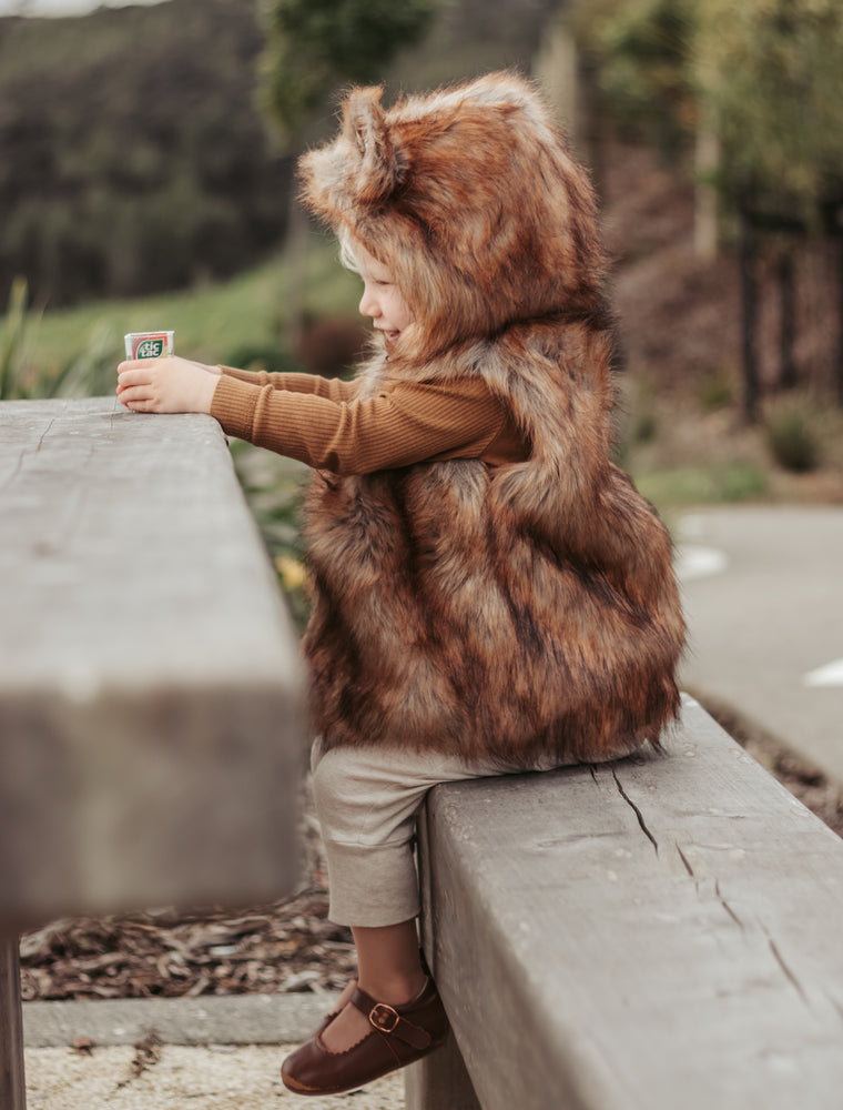 
                  
                    Fox Vest - Faux Fur
                  
                