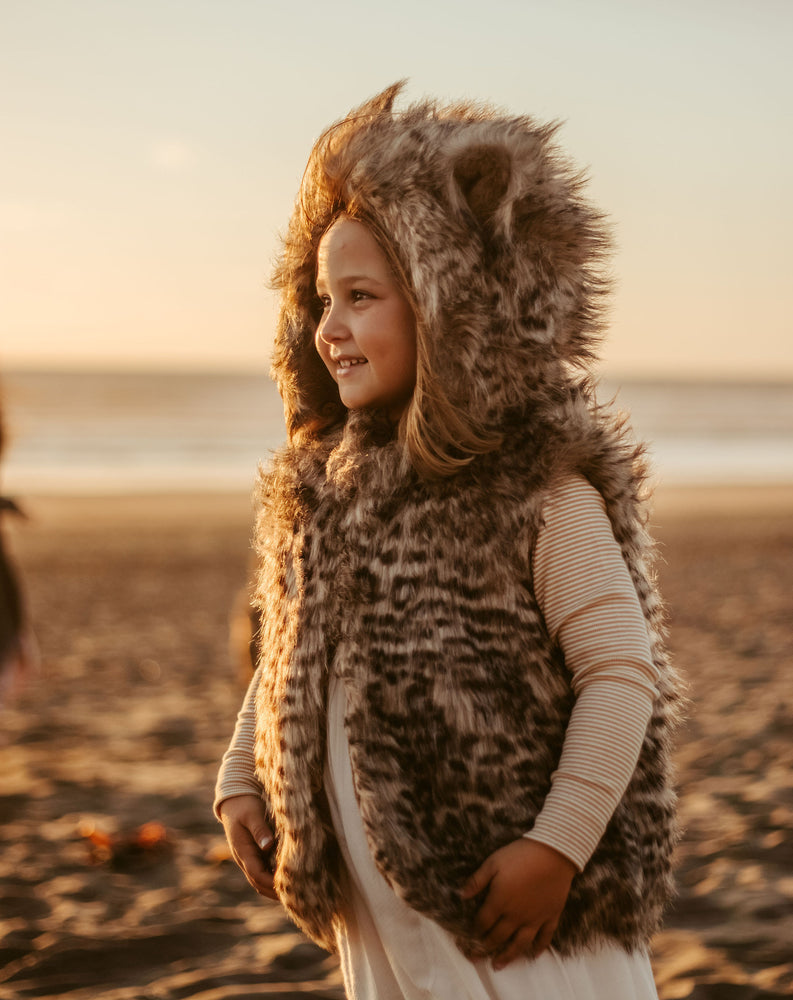 
                  
                    Leopard Vest - Faux Fur
                  
                