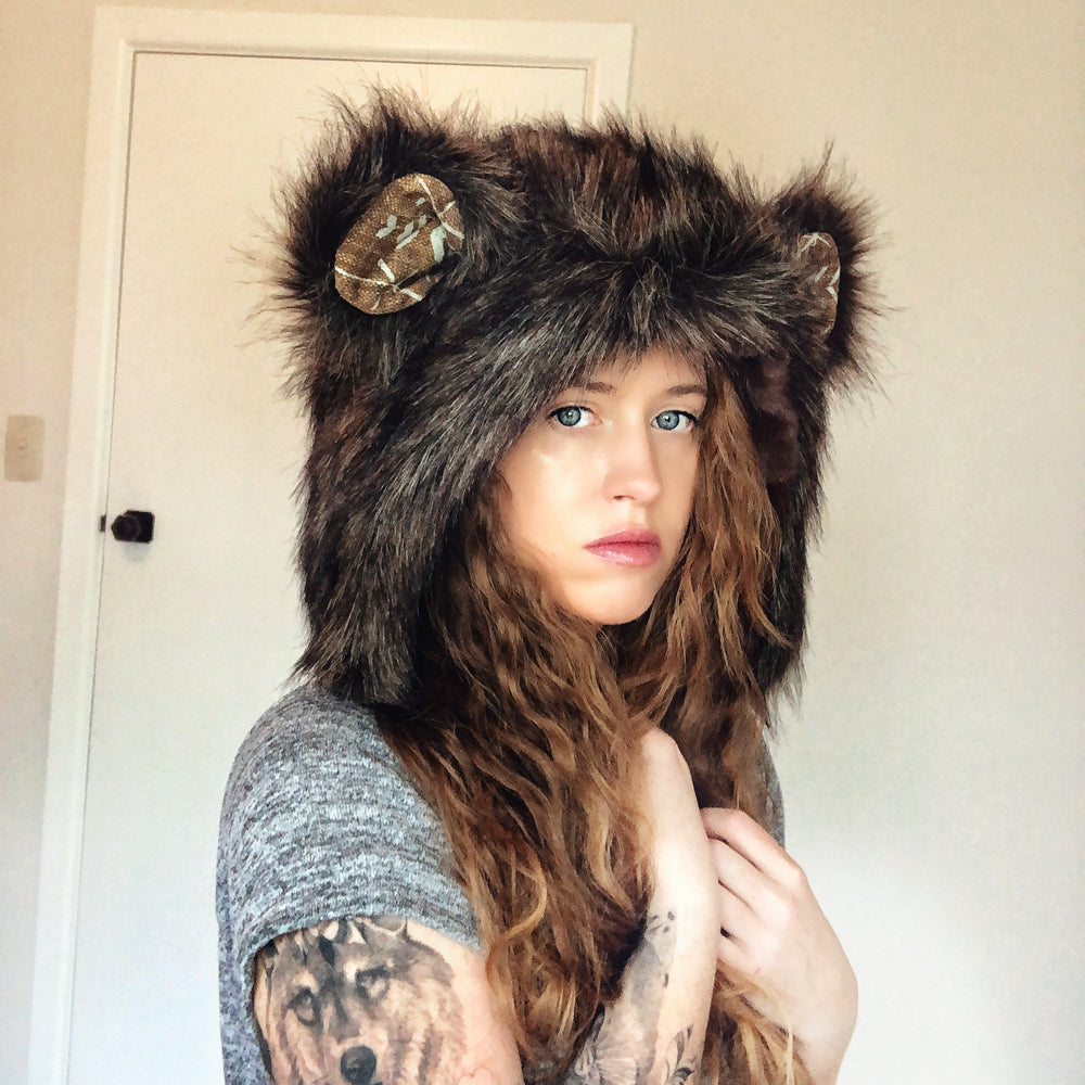 Bear Hat - Faux Fur