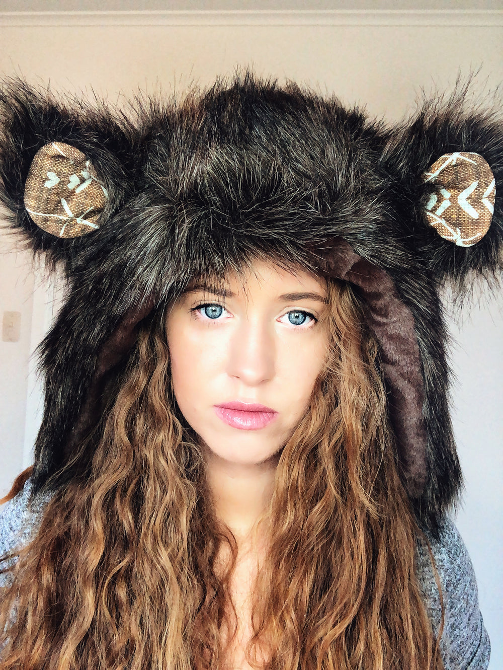 帽子 ash shomka TAIGA BEAR HAT 51cm (2-3y) 25008A-SBEAR_1_f1966e1c-0454-