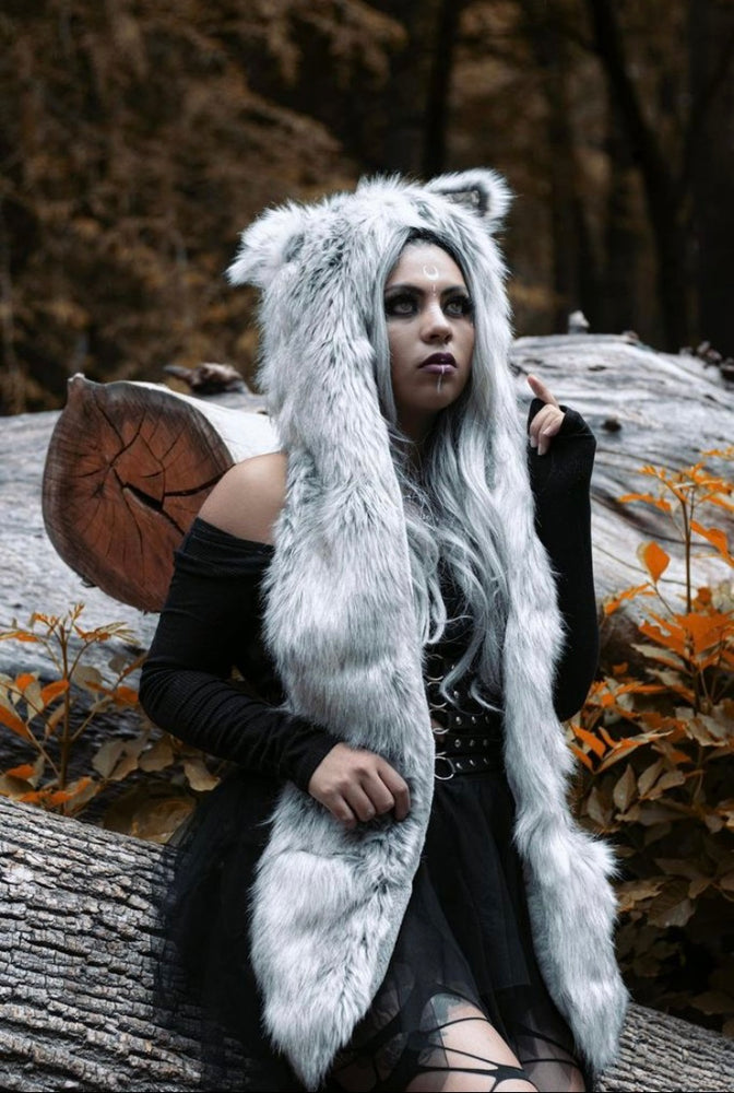 
                  
                    Adult Wolf Hood - Faux Fur
                  
                